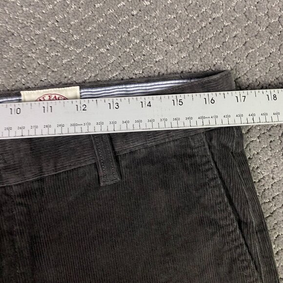 Fat Face Corduroy Pants Chinos Men's 32 R Measures 34 x 30 Slate Gray Cotton - Picture 7 of 11